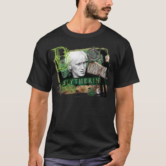 Draco Malfoy Collage 1 T-Shirt (Vorderseite)