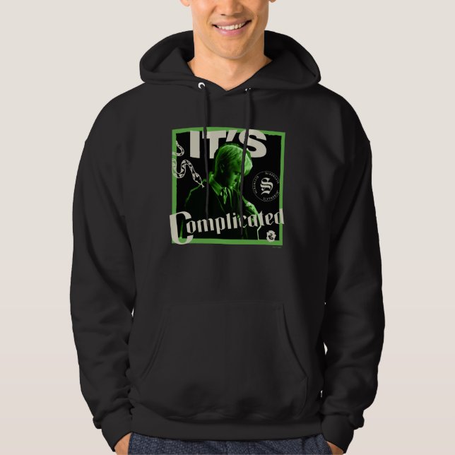 Draco Malfoy - "It's Complicated" Hoodie (Vorderseite)