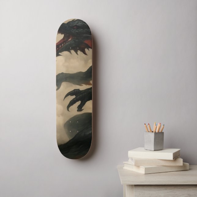 Draco Skateboard (Wandkunst)