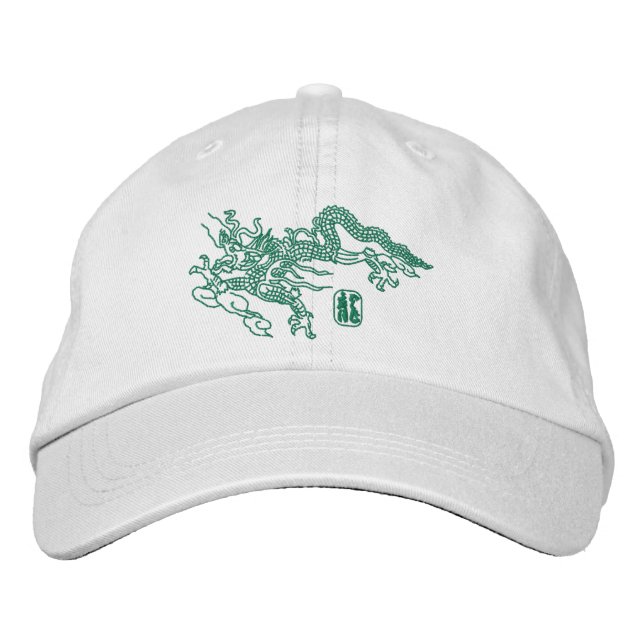 Draconic Majesty Bestickte Baseballkappe (Vorderseite)