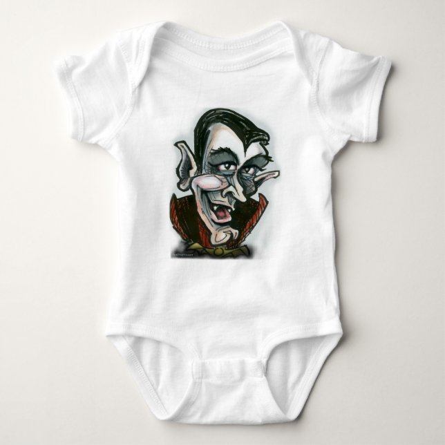 Dracula Baby Strampler (Vorderseite)