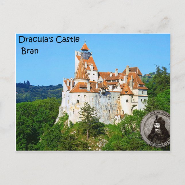 Dracula-Burg Postkarte (Vorderseite)