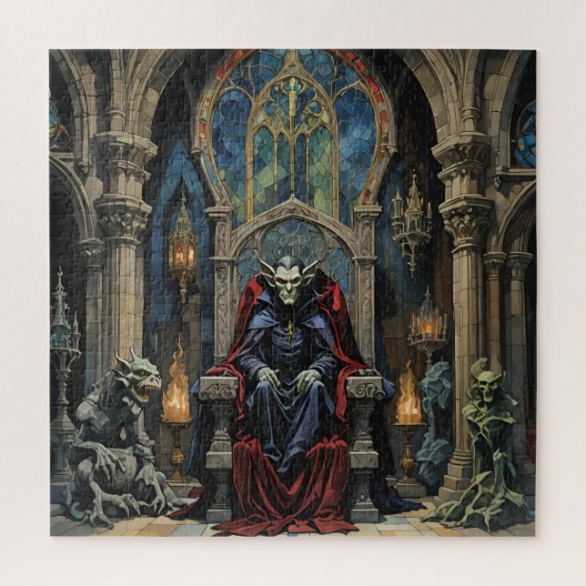 Dracula Castle Jigsaw Puzzle (Vertikal)