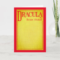 Dracula Cover der ersten Ausgabe