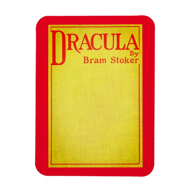 Dracula Cover der ersten Ausgabe Magnet (Vertikal)