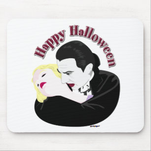 Dracula, Frohes Halloween Mousepad