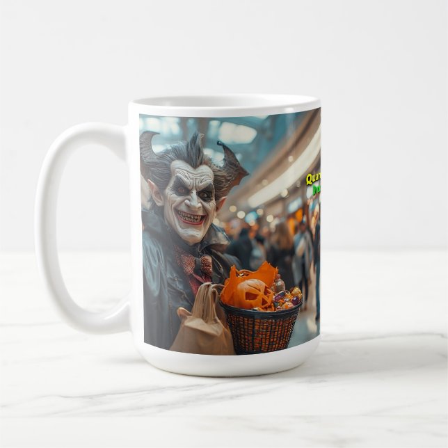 Dracula geht einkaufen kaffeetasse (Links)