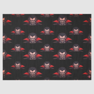 Dracula Gothic Horror Halloween Seidenpapier
