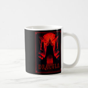Dracula Gotischer Horror Vampire Art-halloween Vam Kaffeetasse