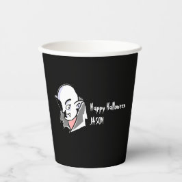 Dracula halloween pappbecher