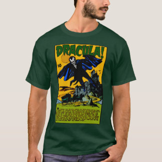 DRACULA! Horror-Comic-T-Shirt T-Shirt
