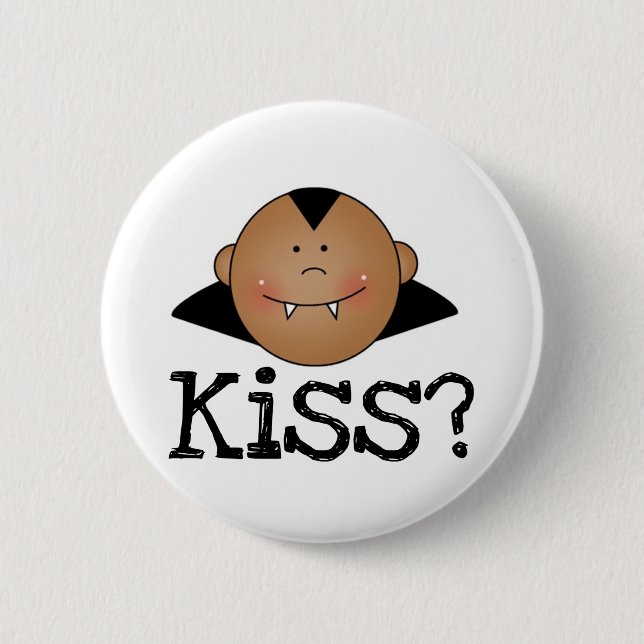 Dracula Kiss Button (Vorderseite)