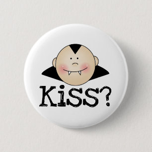 Dracula-Kuss Button