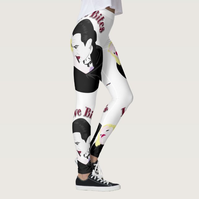 Dracula, Liebe Bites Leggings (Rechts)
