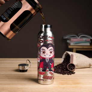 Dracula Niedlich Spooky Trinkflasche