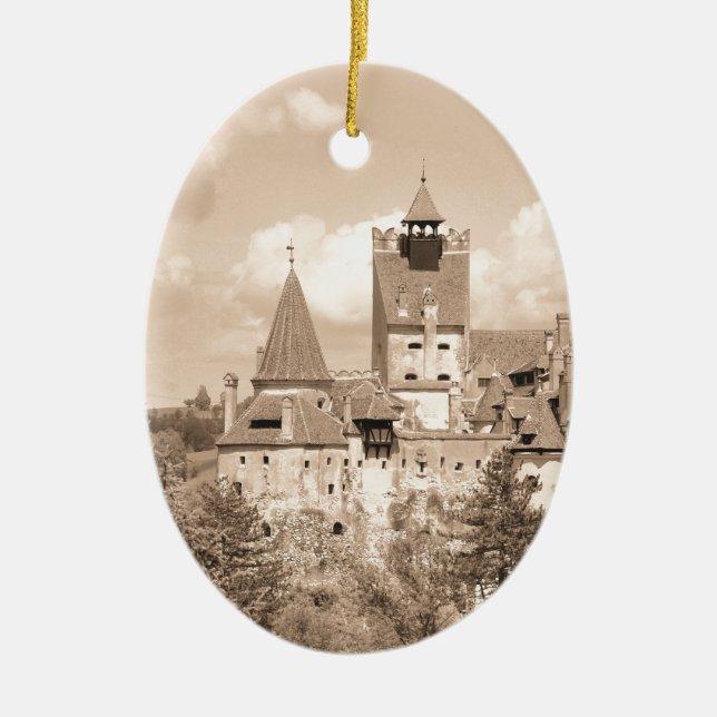 Dracula-Schloss in Siebenbürgen, Rumänien Keramikornament (Vorne)