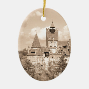 Dracula-Schloss in Transsilvanien, Rumänien Keramikornament