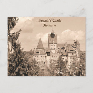 Dracula-Schloss in Transsilvanien, Rumänien Postkarte
