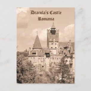 Dracula-Schloss in Transsilvanien, Rumänien Postkarte
