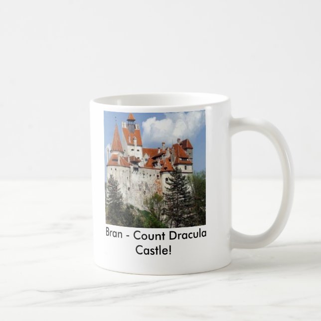 Dracula-Schloss-Tasse Kaffeetasse (Rechts)