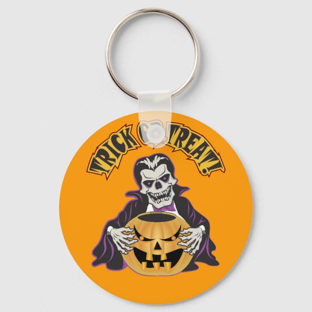 Dracula Skull Schlüsselanhänger (Vorderseite)