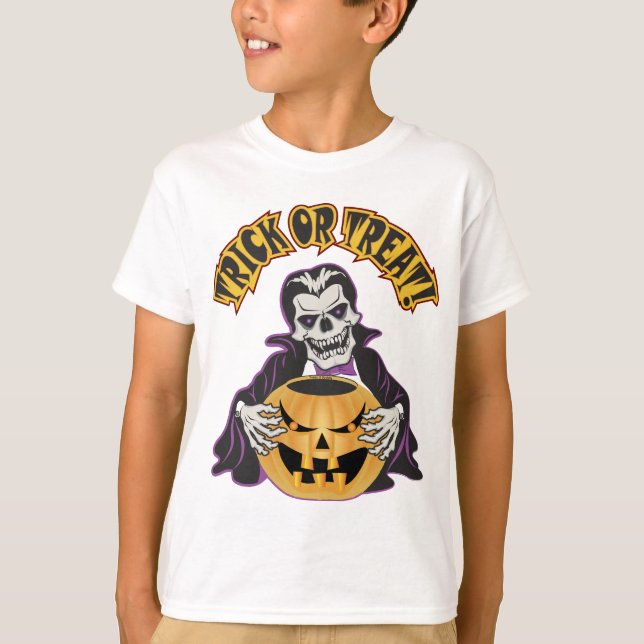 Dracula Skull T-Shirt (Vorderseite)