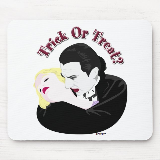 Dracula, Trick oder Behandlung? Mousepad (Vorne)