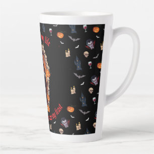 🧛 ♂️ Dracula Vampire Halloween Tasse 🎃 Black ☕