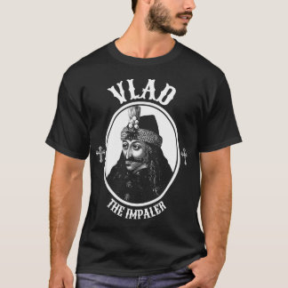 Dracula Vlad Der Untote Werfer T-Shirt