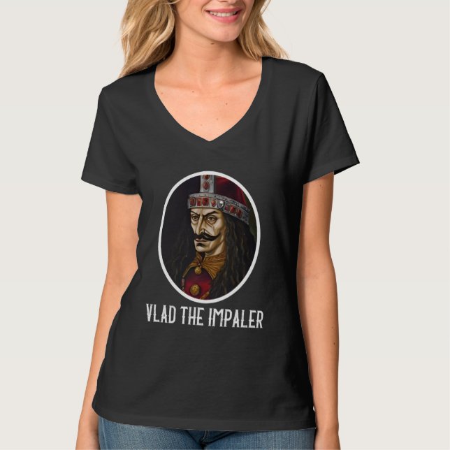 Dracula Vlad The Impaler T-Shirt (Vorderseite)