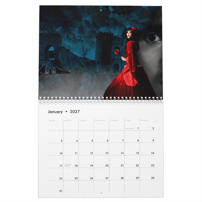 DRaCULAS KALENDER (Jan 2027)