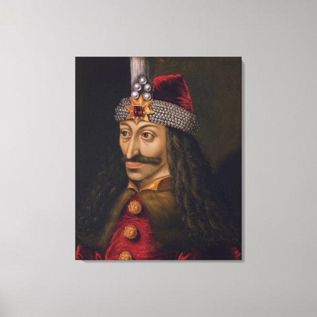 Drăculea – Vlad III Dracula – Vlad the Impaler Leinwanddruck (Vorderseite)