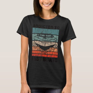 Drag Boat Racing Speedboat Racer Race Moto T-Shirt