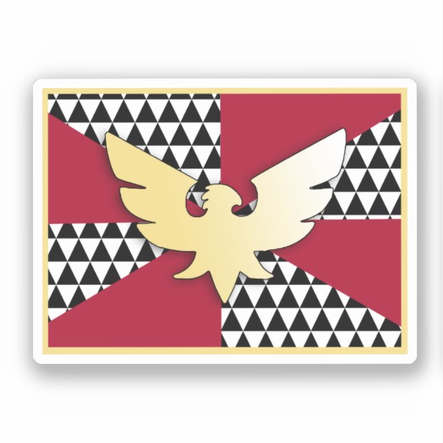 Drag Pride-Flag Aufkleber (Vorderseite)