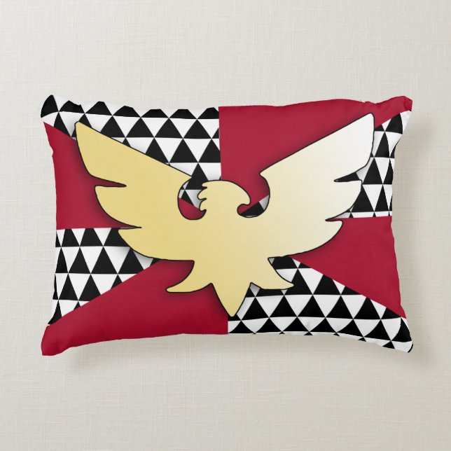 Drag Pride-Flag Dekokissen (Vorderseite)