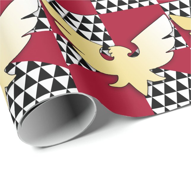 Drag Pride-Flag Geschenkpapier (Rolleneckpunkt)