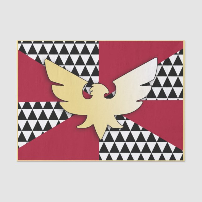 Drag Pride-Flag Seidenpapier (Vorderseite)