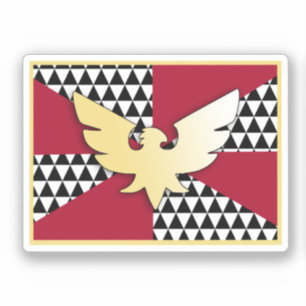 Drag Pride-Flagge Aufkleber