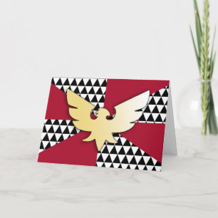 Drag Pride-Flagge Feiertagskarte