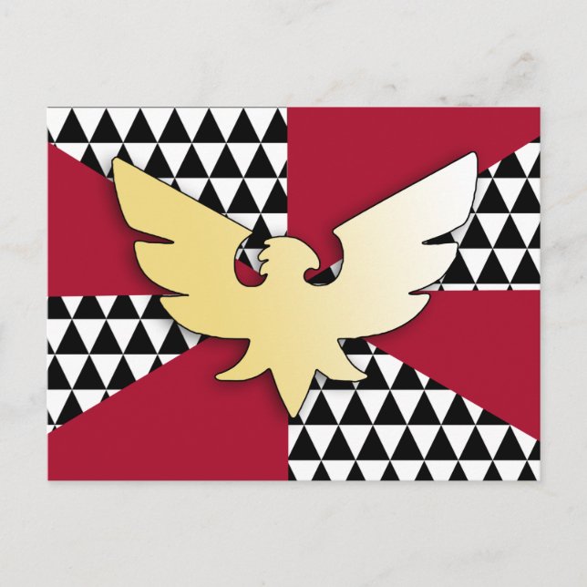 Drag Pride-Flagge Postkarte (Vorderseite)