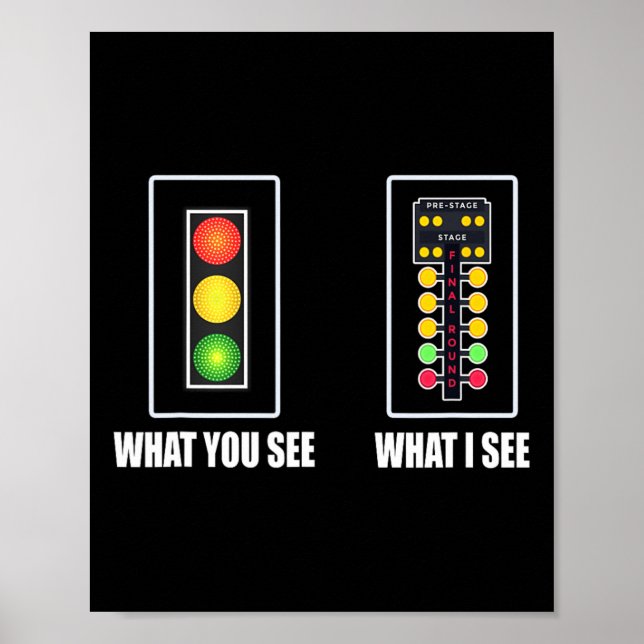 Drag Racing Poster (Vorne)