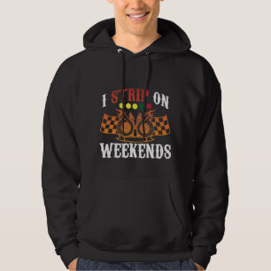 Drag Racing Weekend Turbo Race Track Racer Fan Hoodie