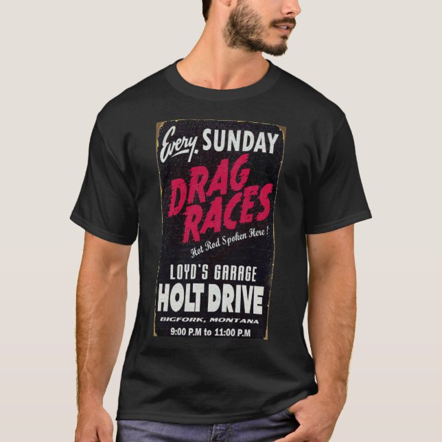 Drag Rennen Klassischer T - Shirt (Vorderseite)