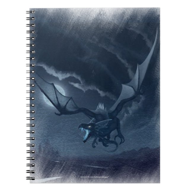 Dragão Alado Notizblock (Vorderseite)