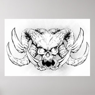 Dragenoth-Dämon-Schäferlord Poster
