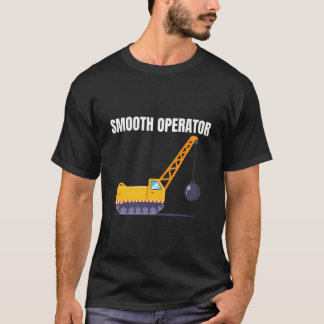 Dragline Grabungsgrab spendet Funny Wrecking Ball T-Shirt