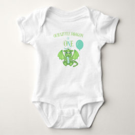 Dragon 1st Birthday Romper Baby Strampler
