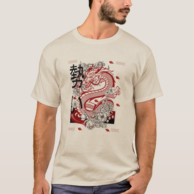 Dragon 2026 Jahr des Drachen Neues Jahr 2026 T-Shirt (Vorderseite)