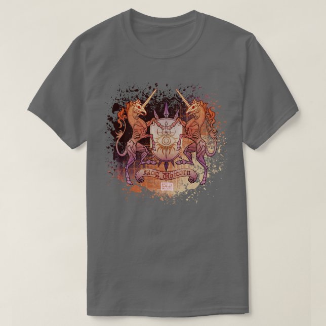 Dragon Age Inquisition Bog Unicorn T-Shirt (Design vorne)