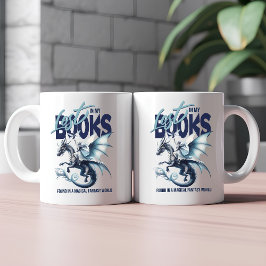 Dragon and Fairy & Fantasy - Buchliebhaber zitiere Kaffeetasse
